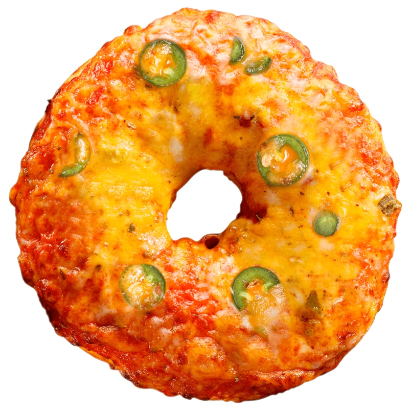 Bakermann Pizza-Donut Jalapeno Cheddar